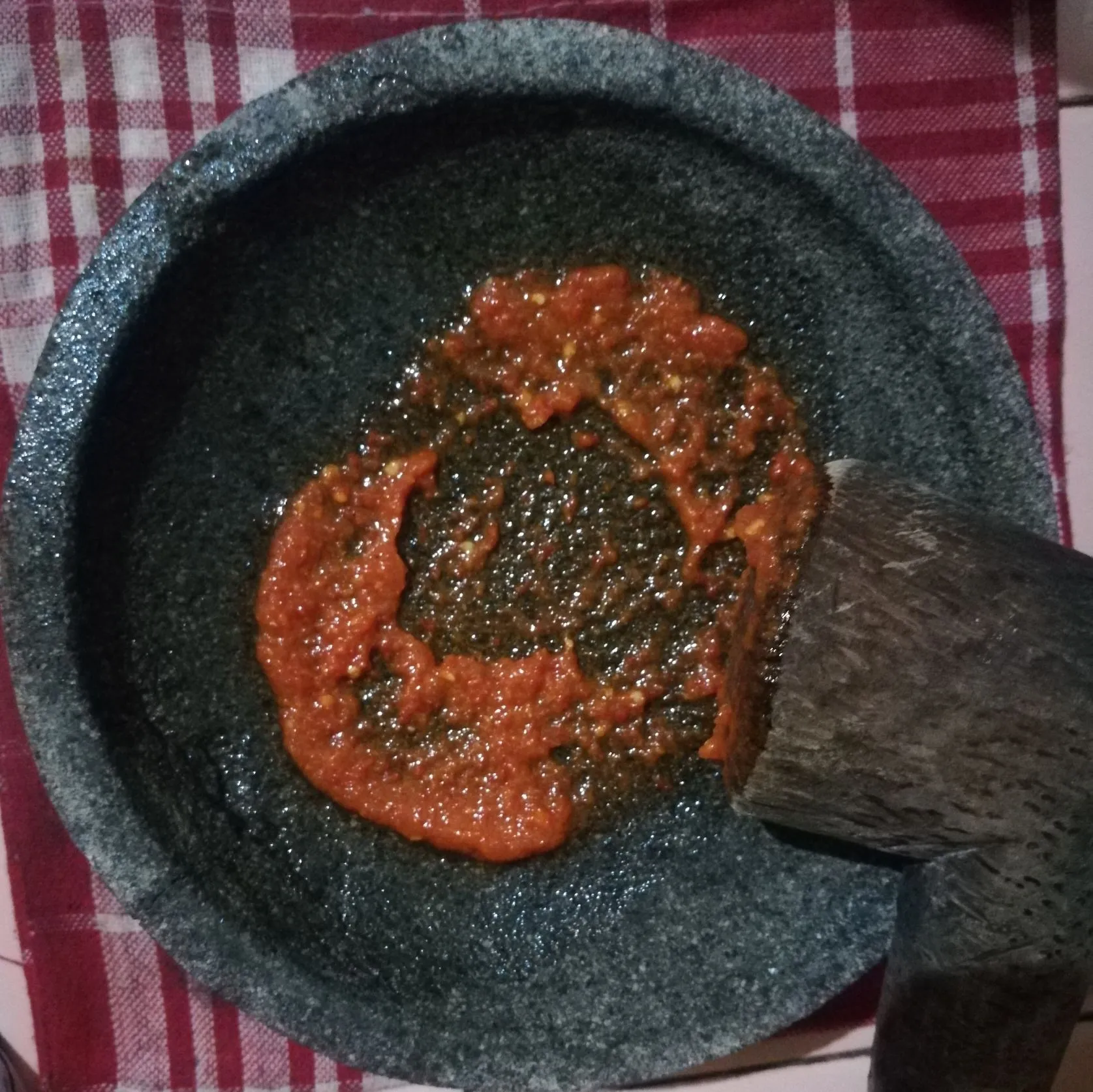 Step 1 Kroket Kentang Isi Tempe Pedas
