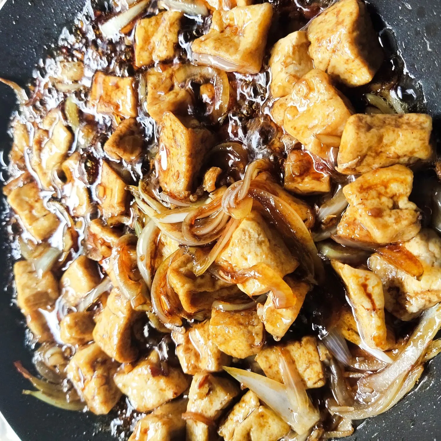 Step 6 Teriyaki Tofu Rice Bowl