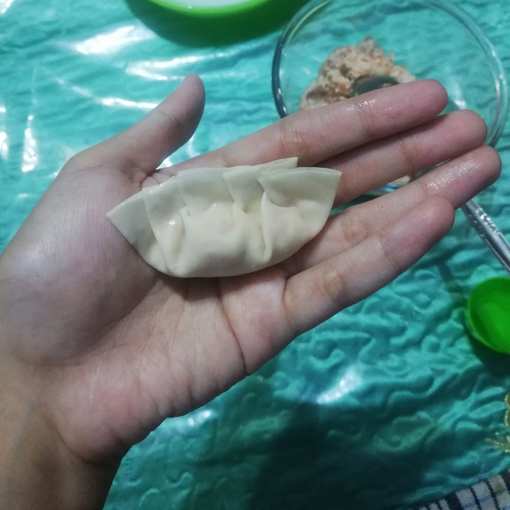 Step 6 Vegetarian Gyoza