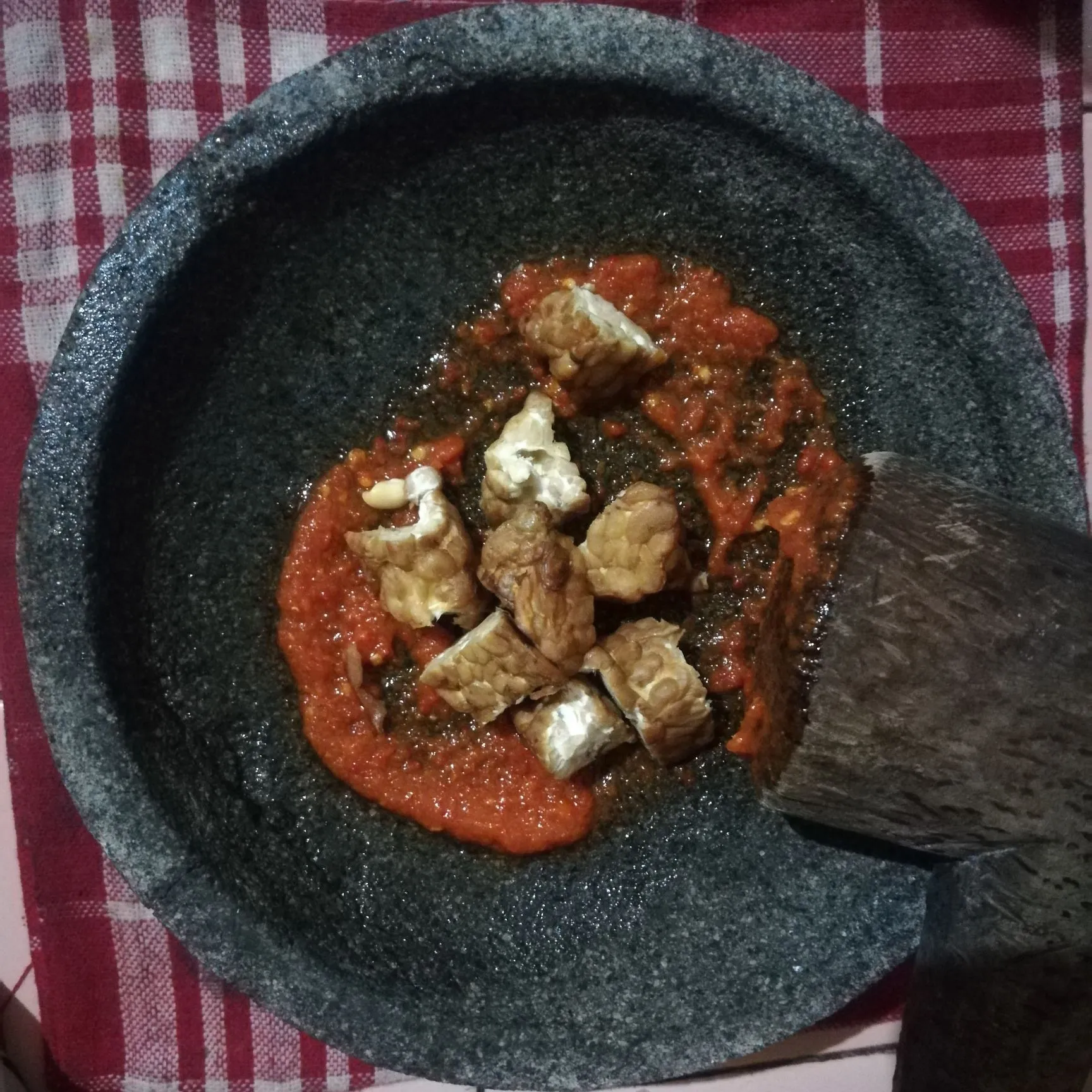 Step 2 Kroket Kentang Isi Tempe Pedas