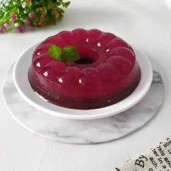 Puding Kulit Buah Naga Mix Cokelat #MakanMasakBijak