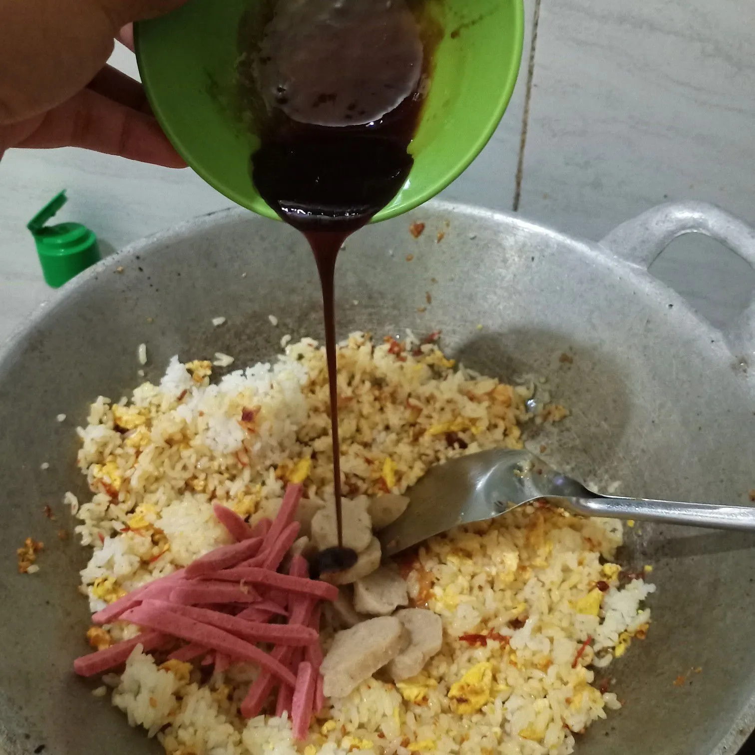 Step 5 Nasgor Smoke Beef