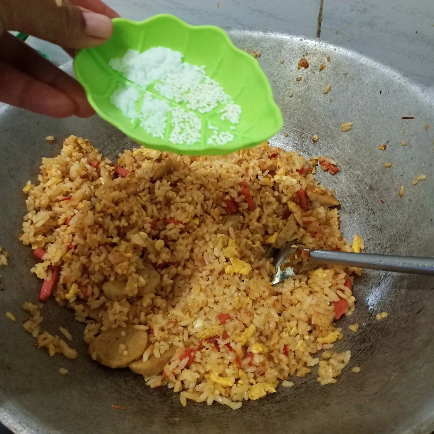 Step 6 Nasgor Smoke Beef