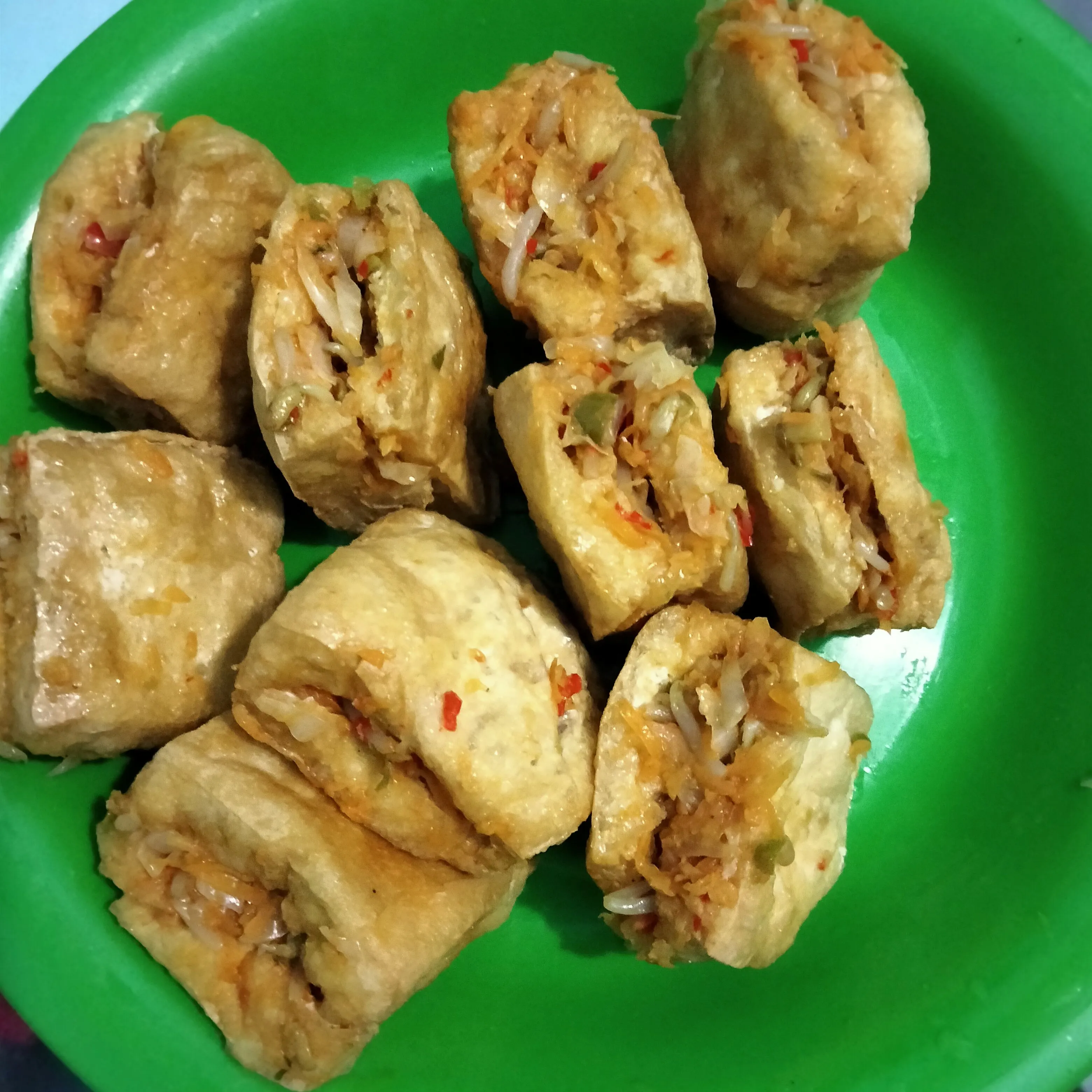 Step 8 Tahu Isi Sayur Pedas
