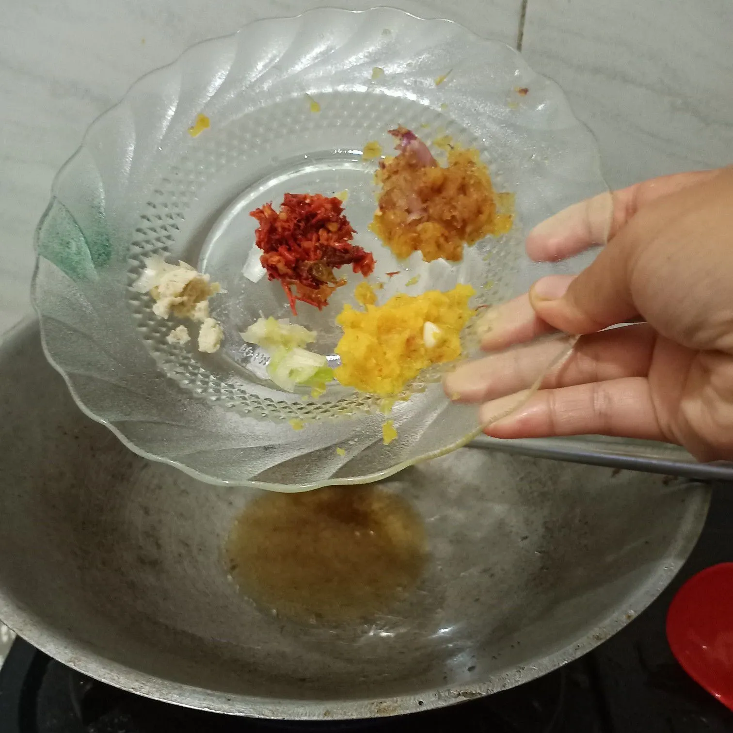 Step 1 Nasgor Smoke Beef