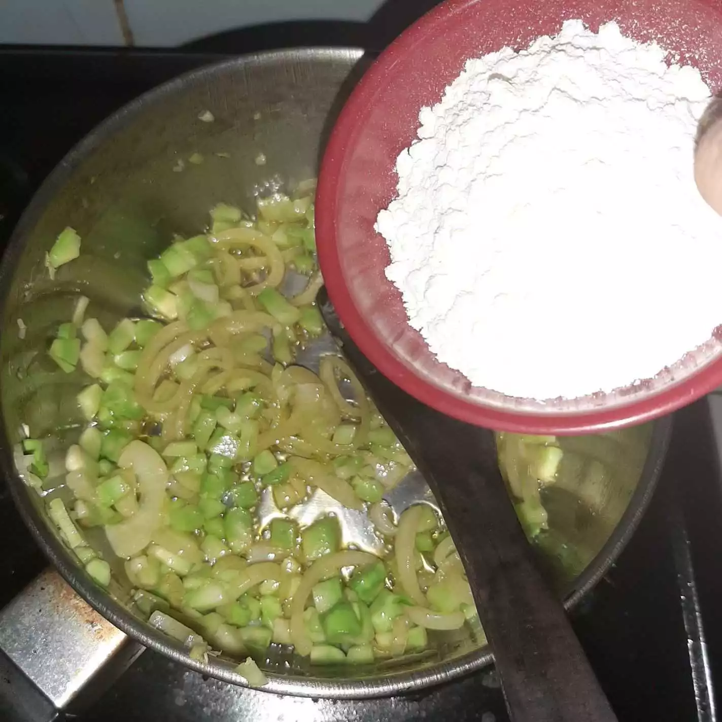 Step 6 Mi Carbonara Bonggol Brokoli