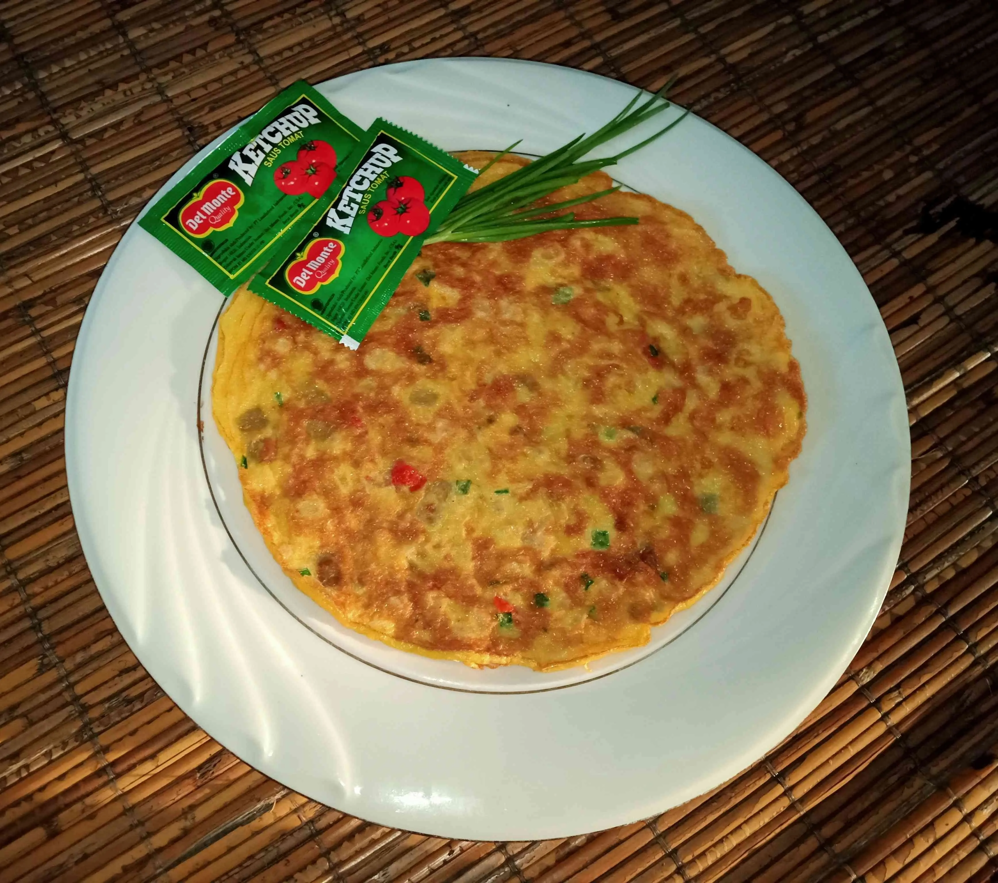 Omelet Telur Tempe #MakanMasakBijak