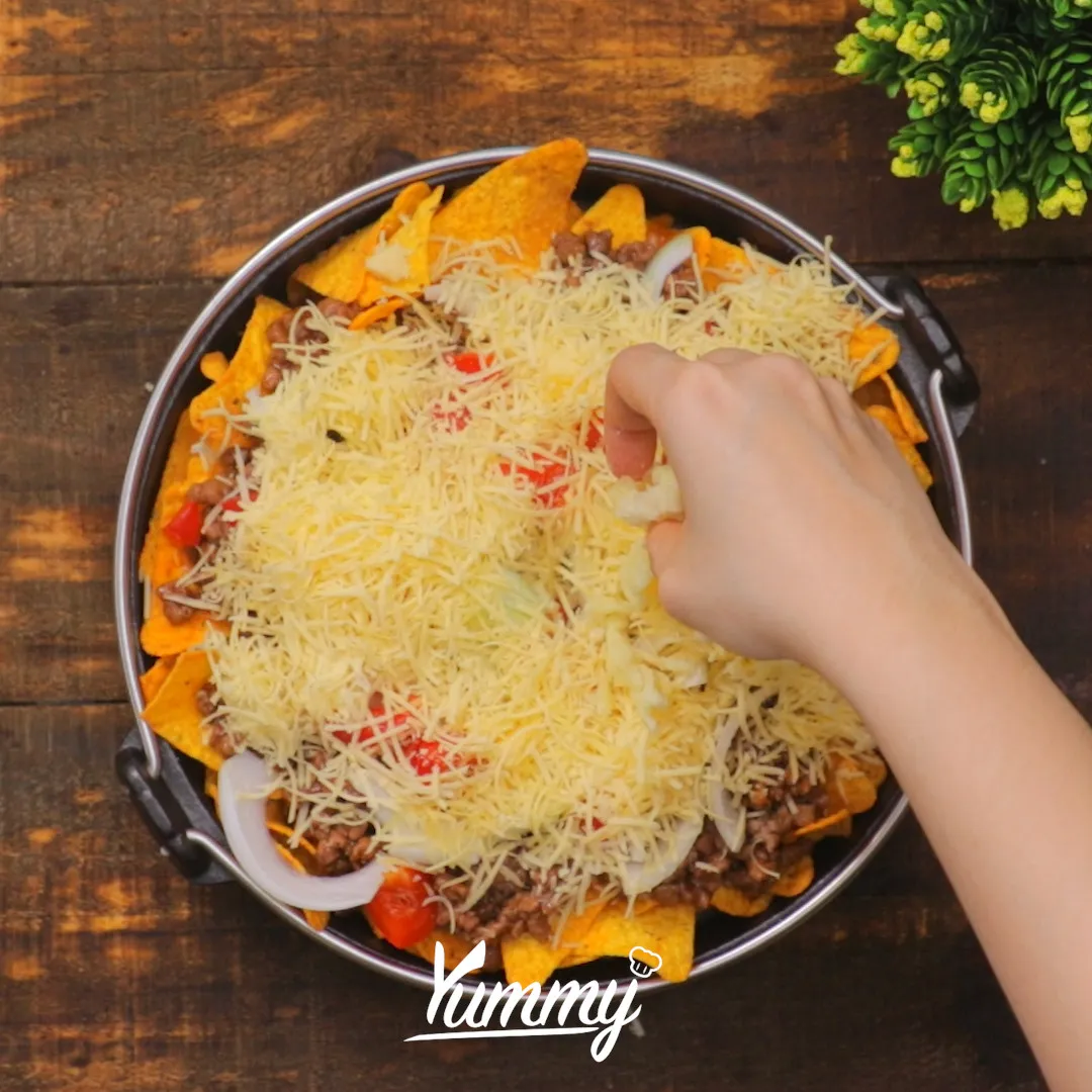 Step 4 BBQ Nachos Platter