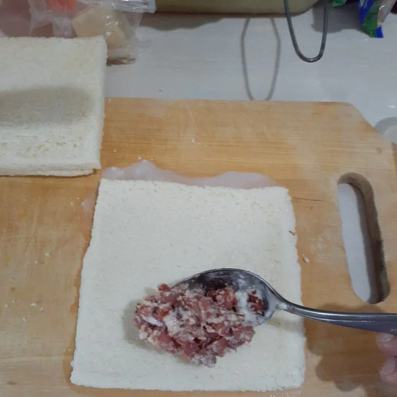 Step 5 Risol Roti Kornet Keju