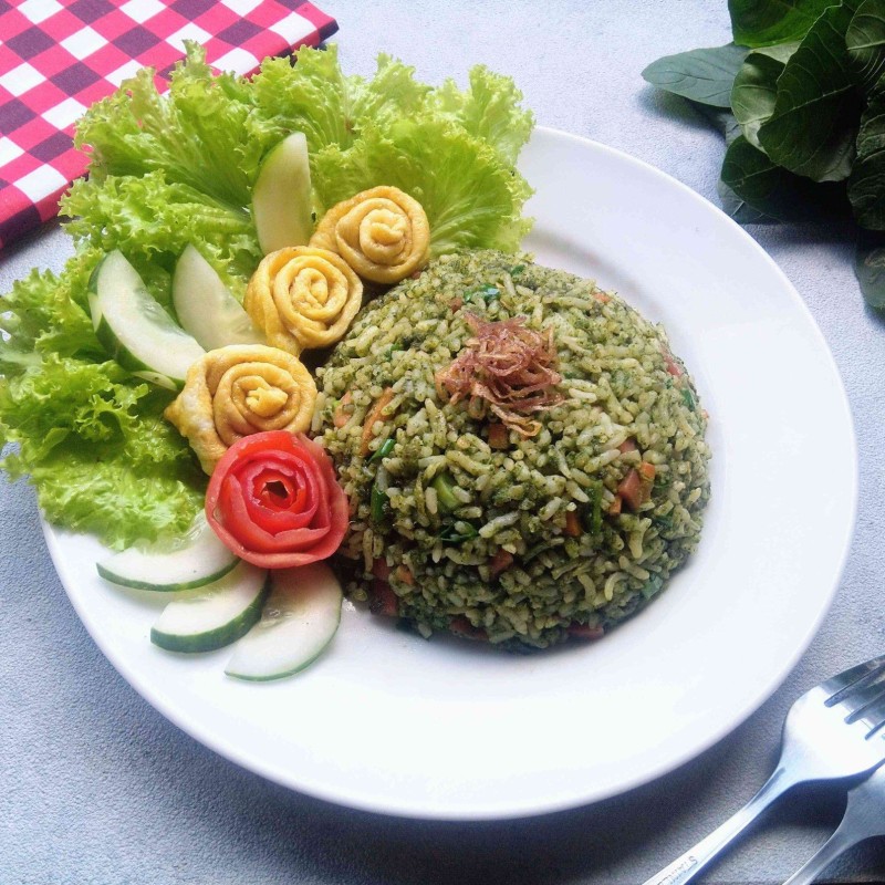 Resep Nasi Goreng Hijau Enak dari Chef Yummy