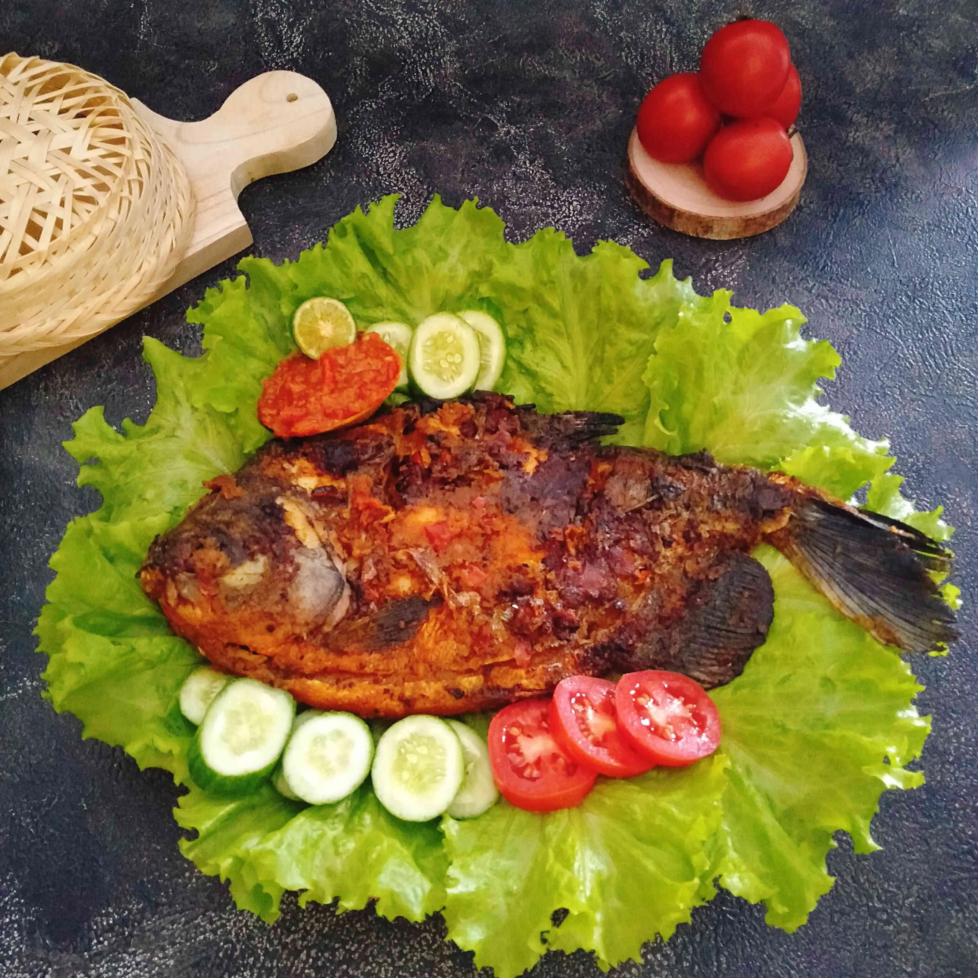 Ikan Bawal Bakar Padang #MakanMasakBijak