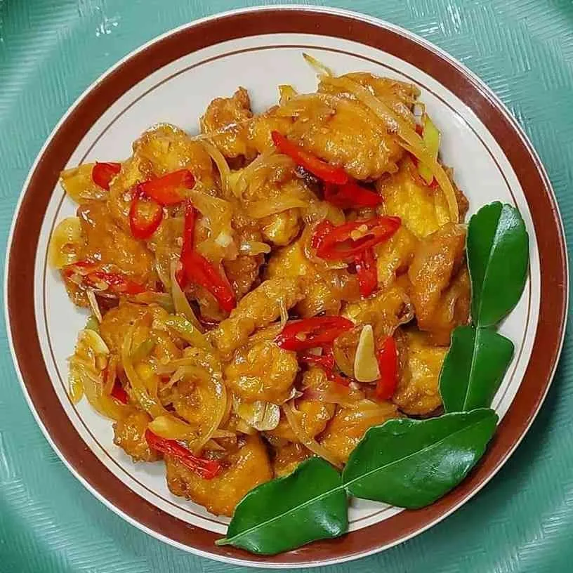 Tahu Saus Tiram