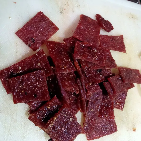 Lalu potong kecil- kecil