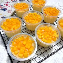 Mango Silky Puding
