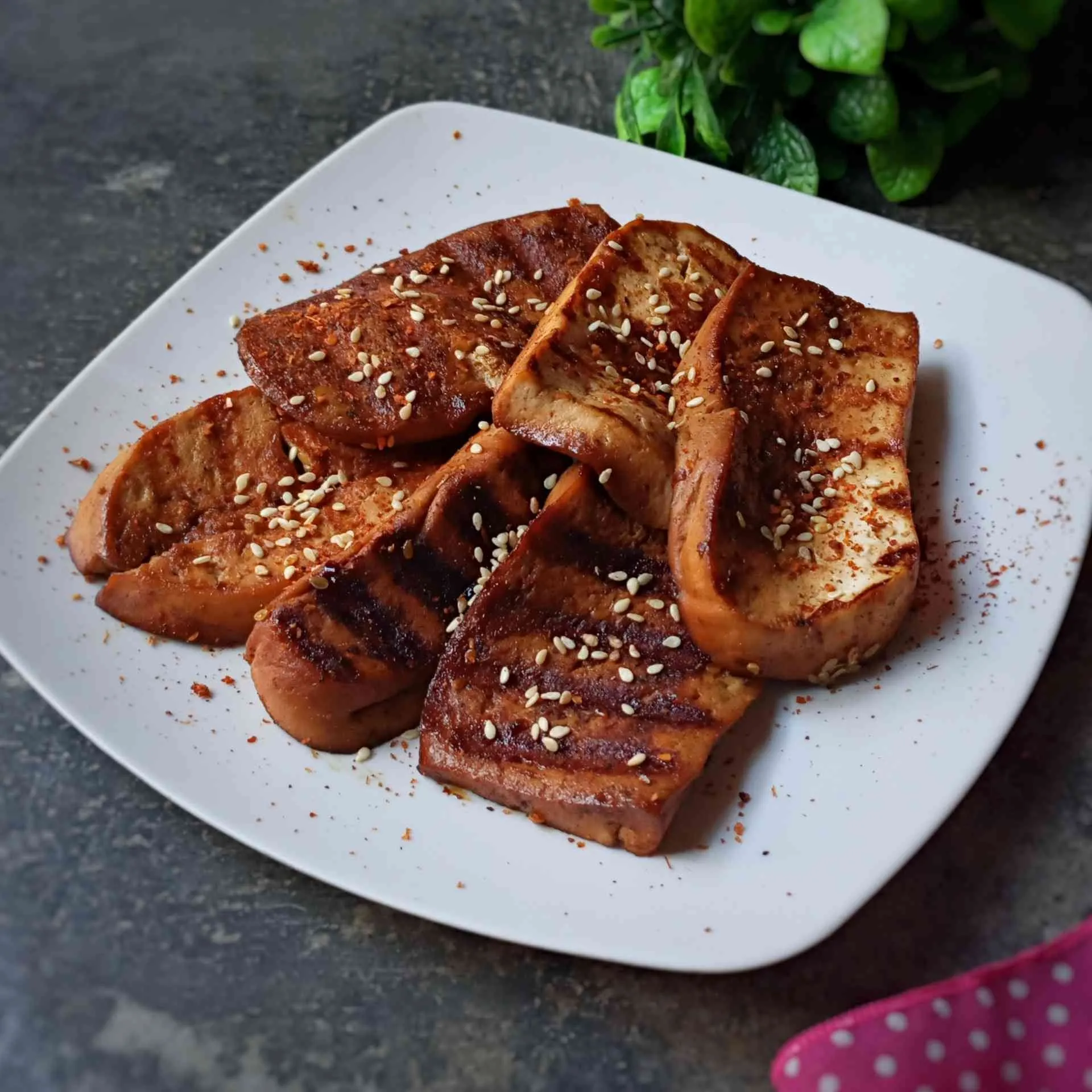 Tahu Panggang Teflon
