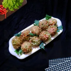 Bola-Bola Tahu Rambutan