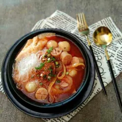 Soun Kuah Pedas Saus Gochujang