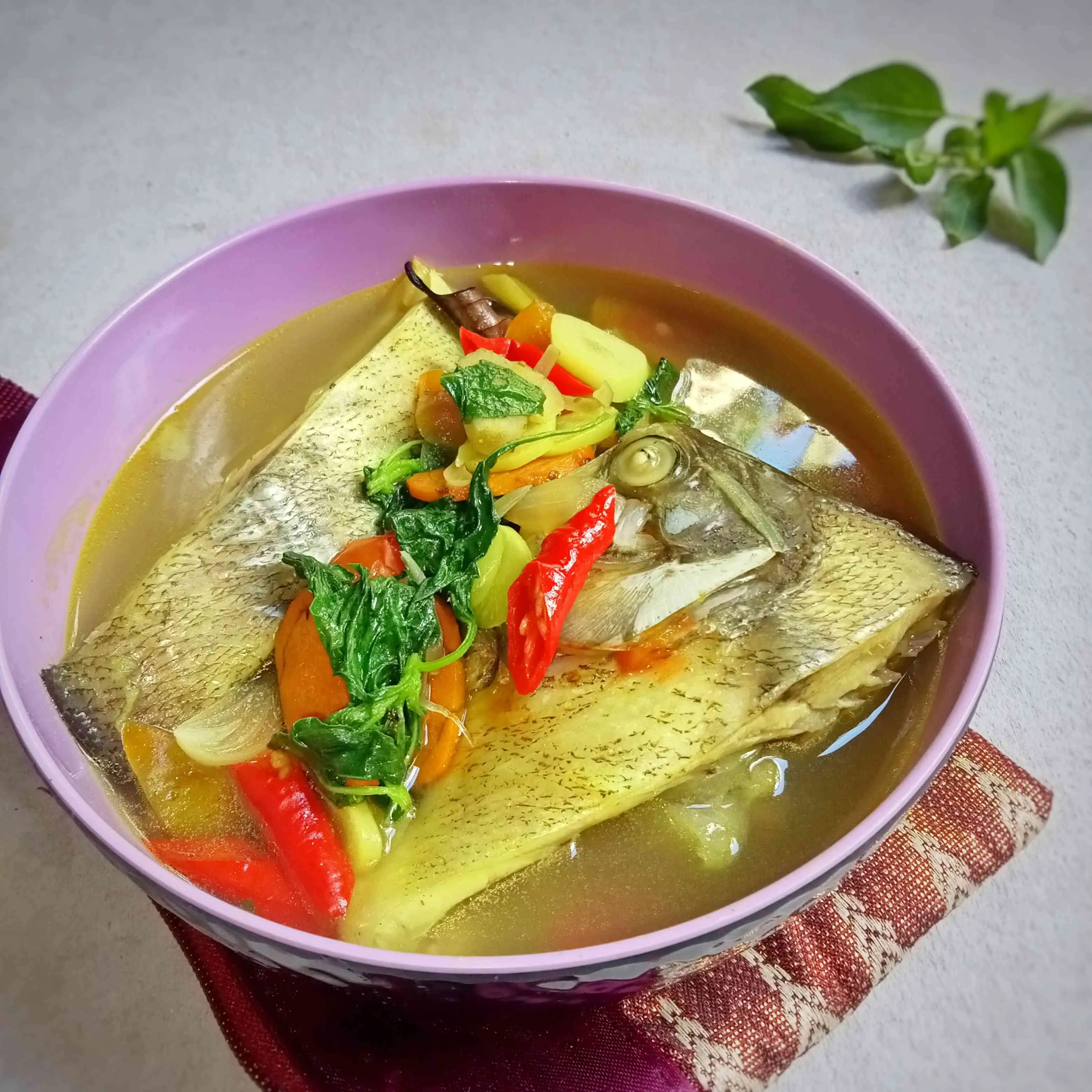 Pindang Ikan Bawal Kemangi