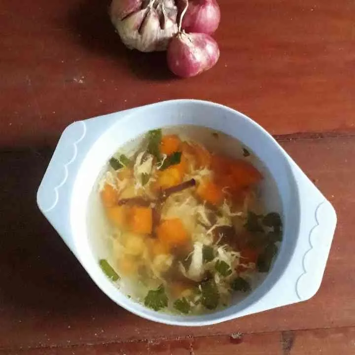 Sup Jagung Jamur Kuping