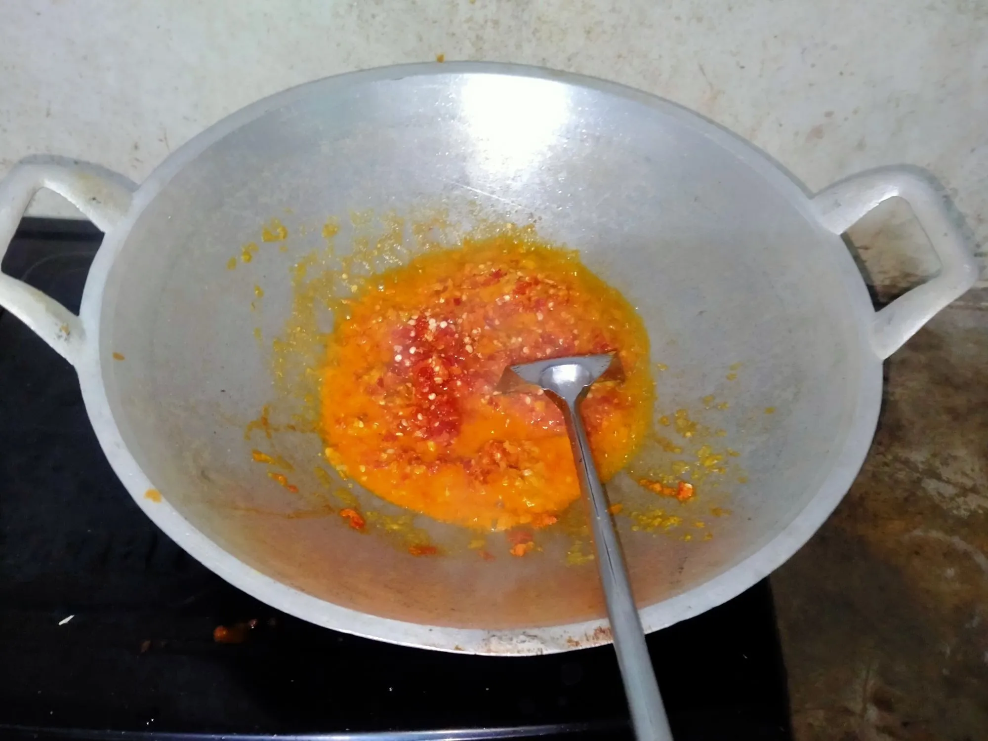 Step 4 Cumi Pedas Dower