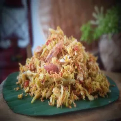 Urap Bunga Pepaya Ala Minang
