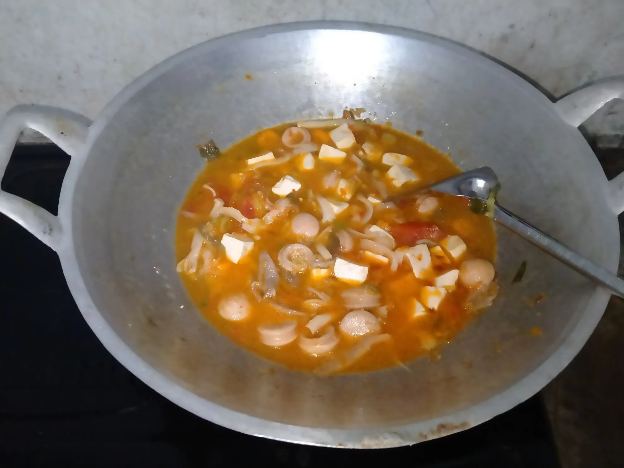 Step 9 Sup Tahu Sosis Jamur