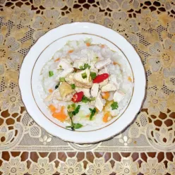 Dakjuk (Bubur Ayam Khas Korea) #KoreanFood