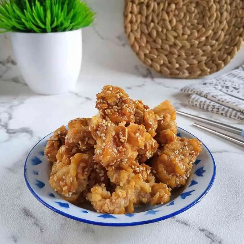 Korean Honey Chicken (Dakgangjeong) #KoreanFood