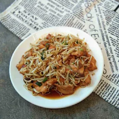 Ayam Tauge Manis Saus Teriyaki