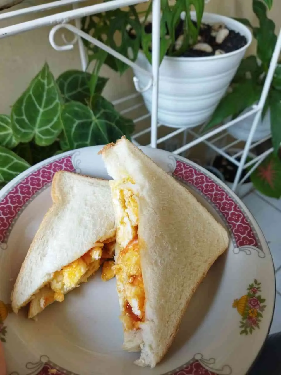 Sandwich Orak-Arik Telur