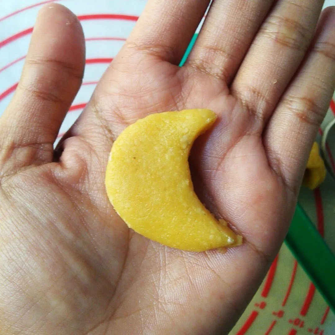 Step 6 Eggless Putri Salju