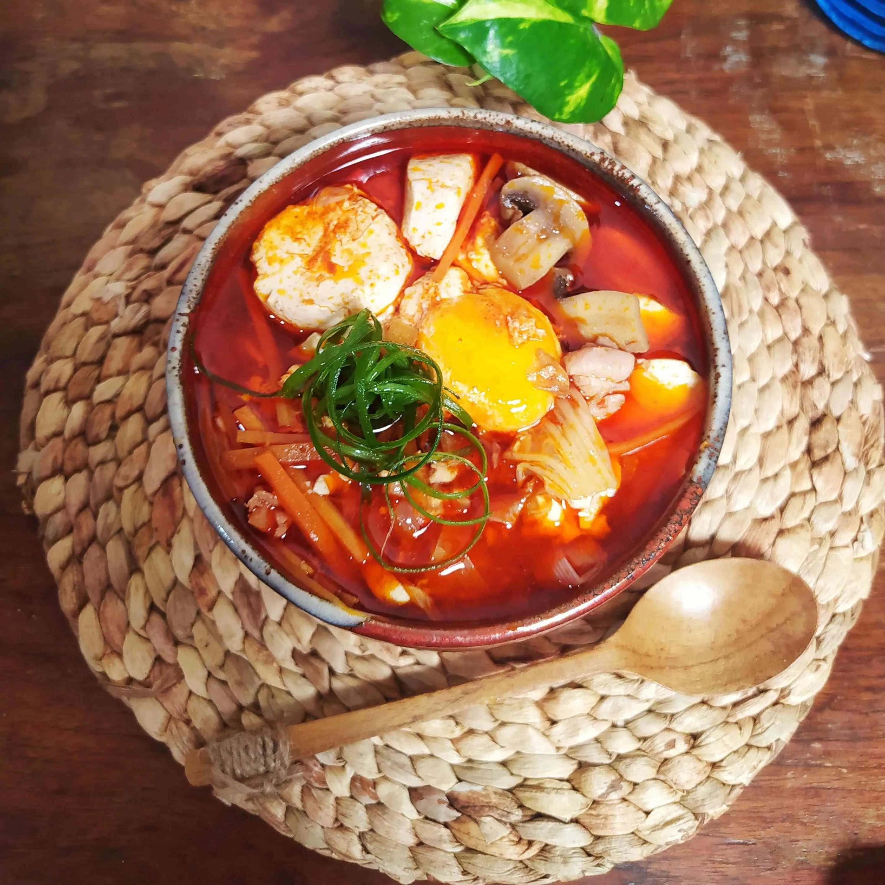 Sundubu Jjigae (Korean Tofu Soup) #KoreanFood