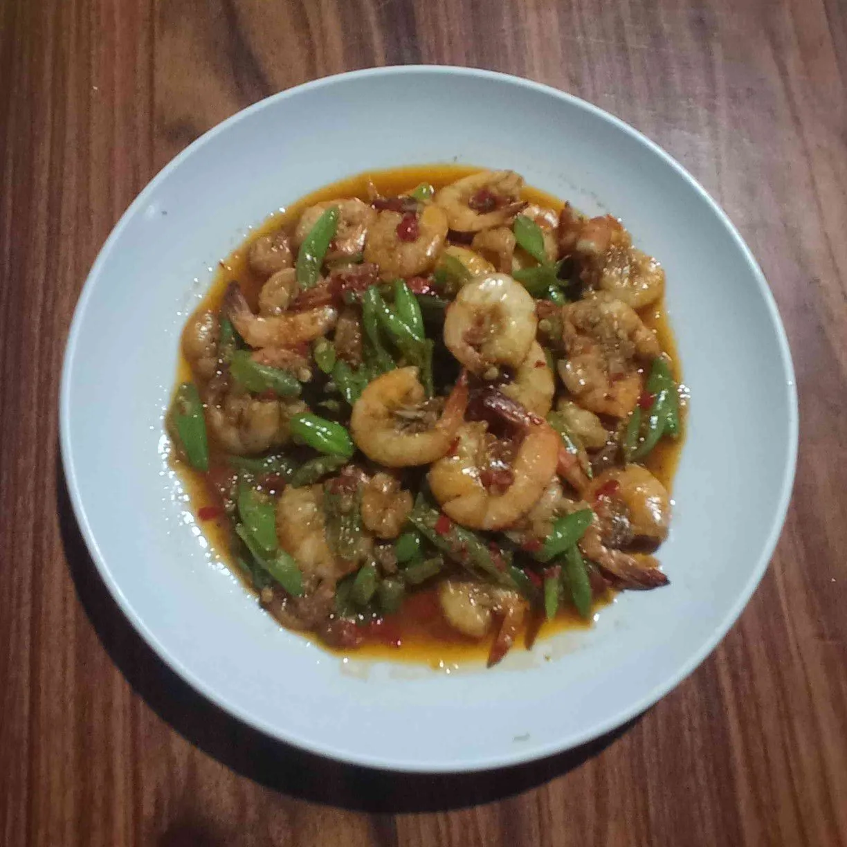 Tumis Udang Buncis