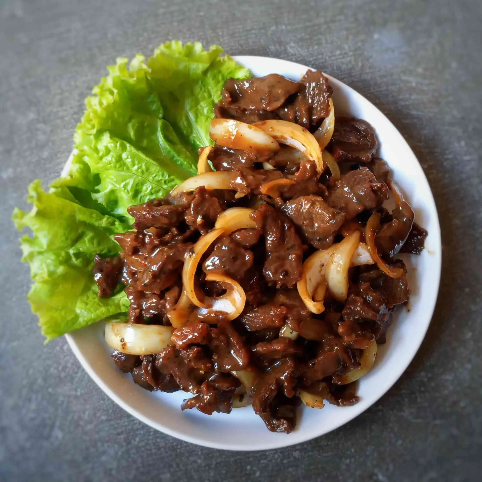 Tumis Daging Sapi Lada Hitam