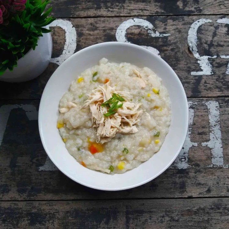 Dakjuk (Bubur Ayam Korea) #KoreanFood