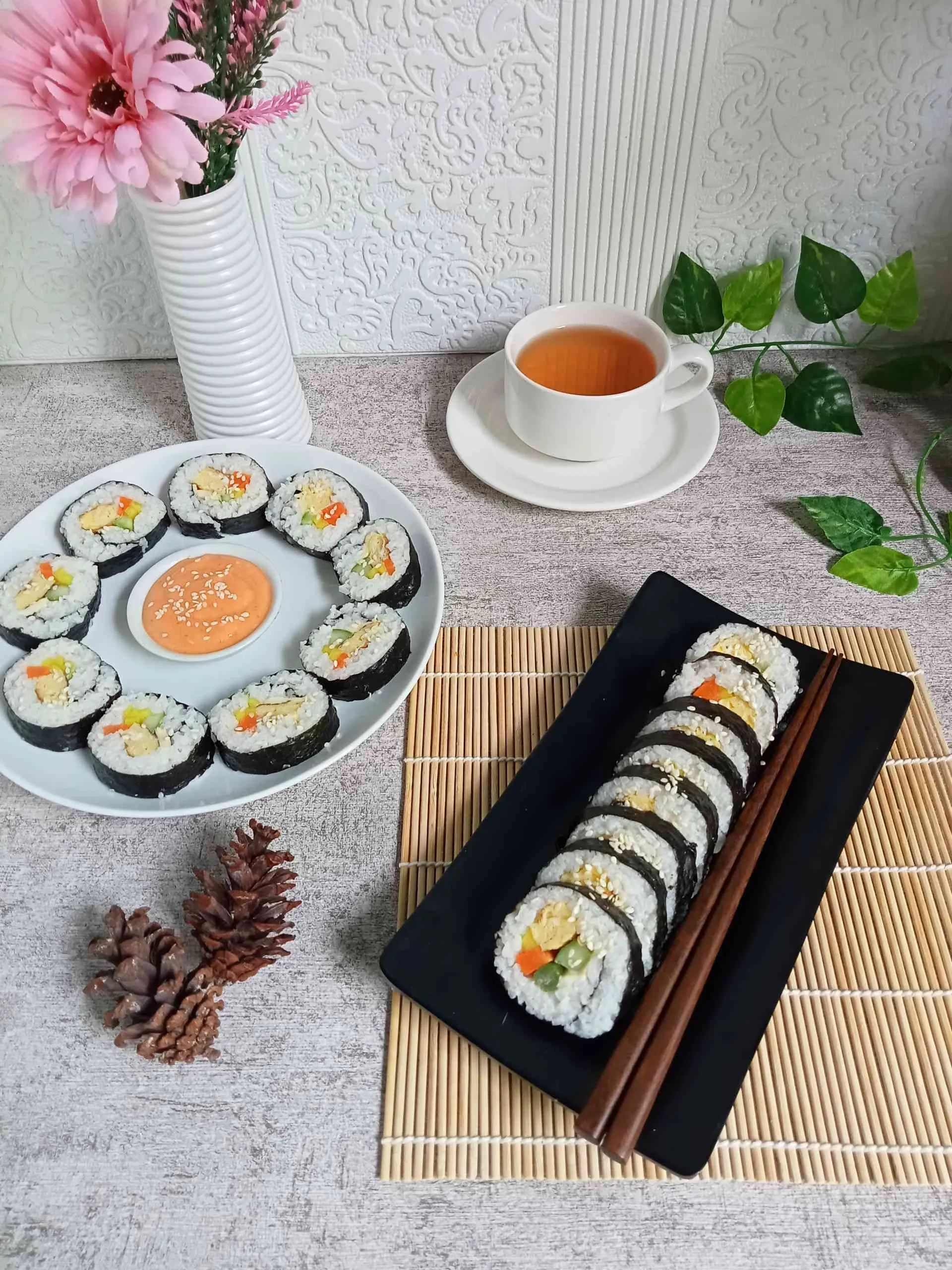 Kimbab Telur Keju #KoreanFood