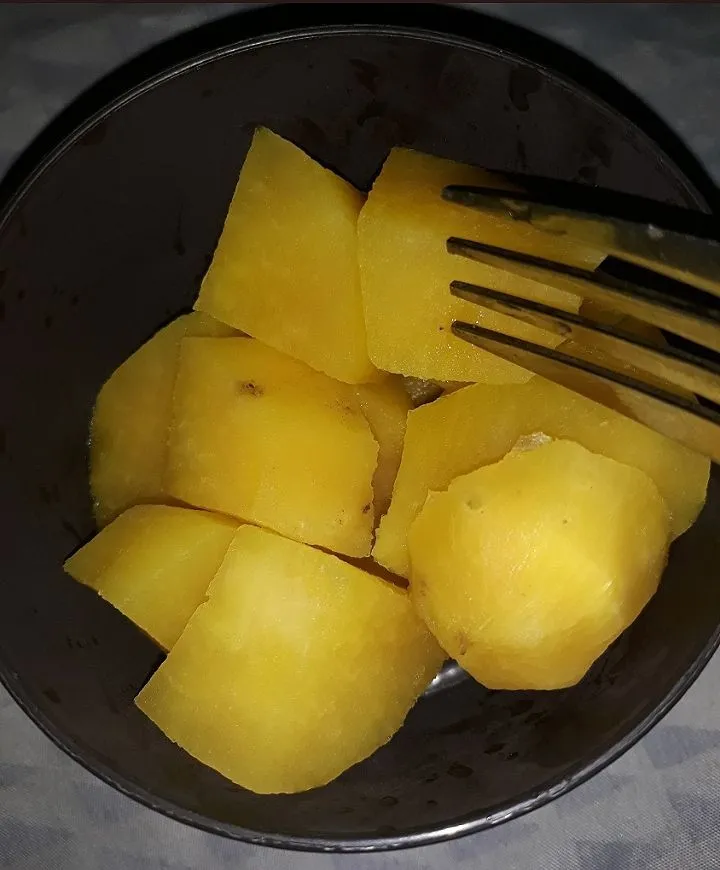Step 1 Bakwan Kentang Ayam