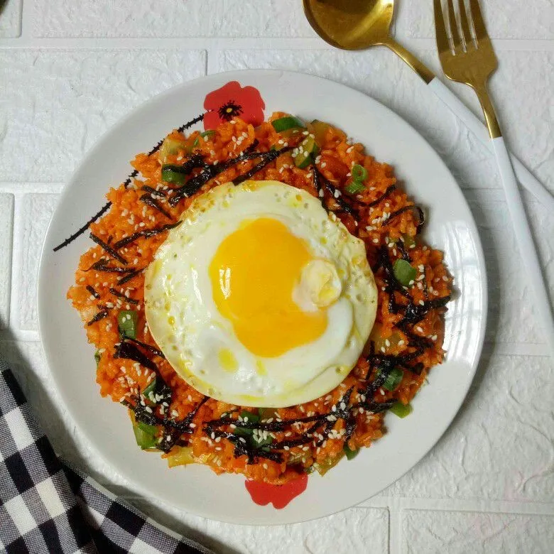 Nasi Goreng Saus Gochujang #KoreanFood