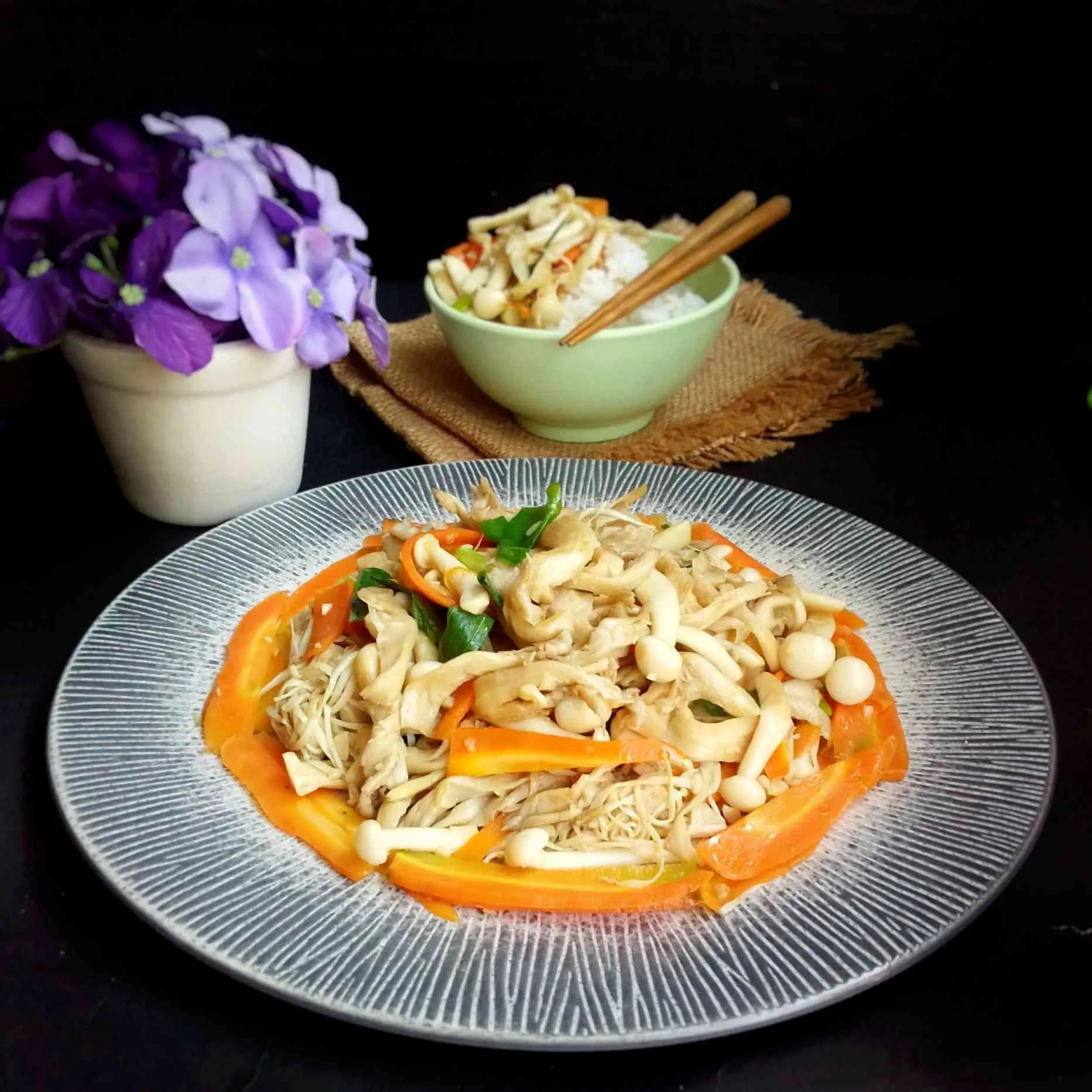 Beoseot Bokkeum #KoreanFood