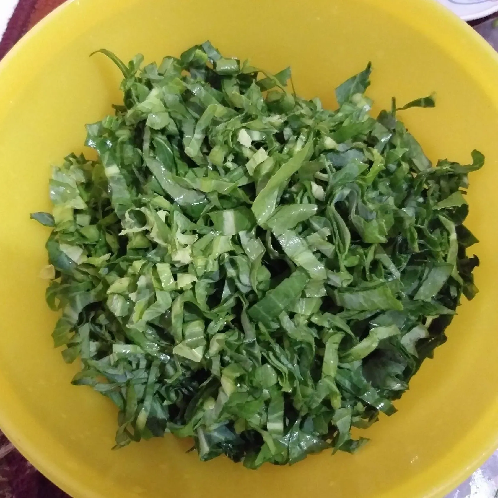 Step 2 Kailan Goreng