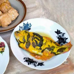 Pepes Ikan Nila Bumbu Kuning