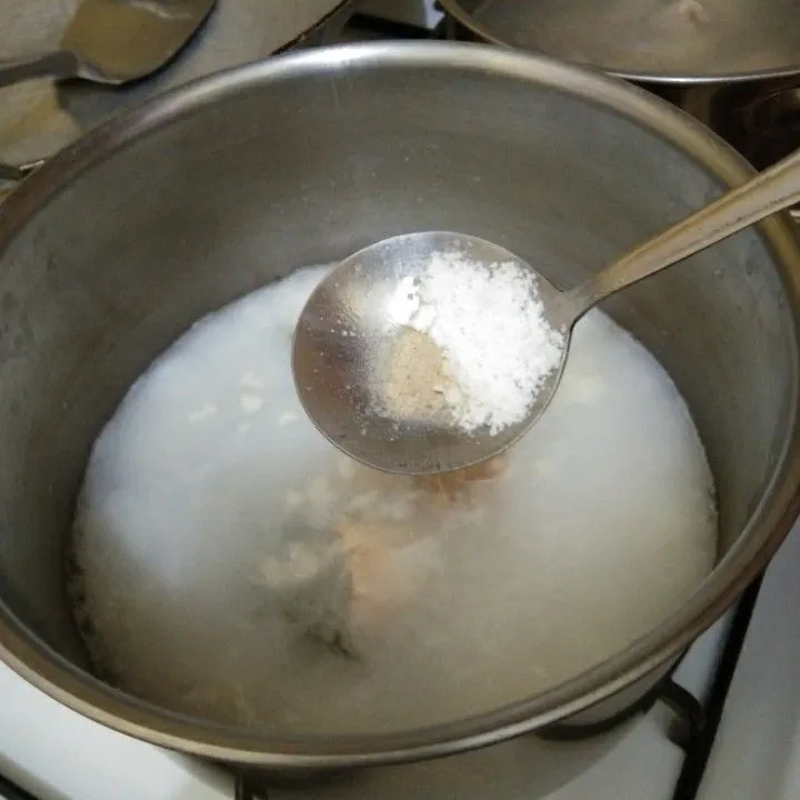 Step 7 Bubur Ayam Bayam