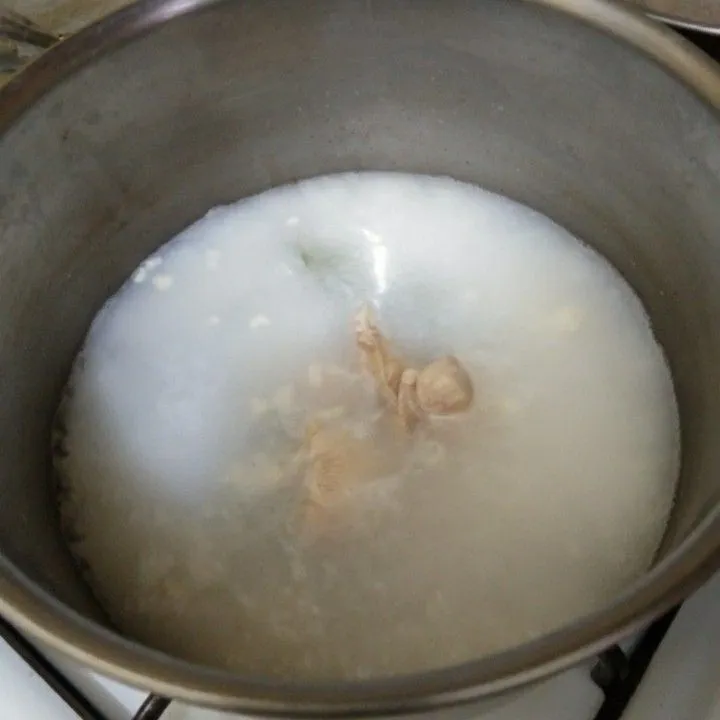 Step 6 Bubur Ayam Bayam