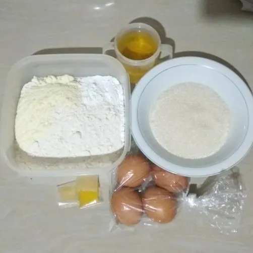 Step 1 Bolu Susu Lembut