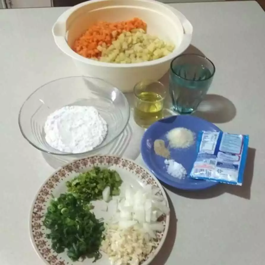 Step 1 Risoles Isi Kentang Wortel