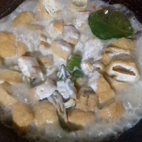 Step 8 Tahu Pindang Kuah Santan