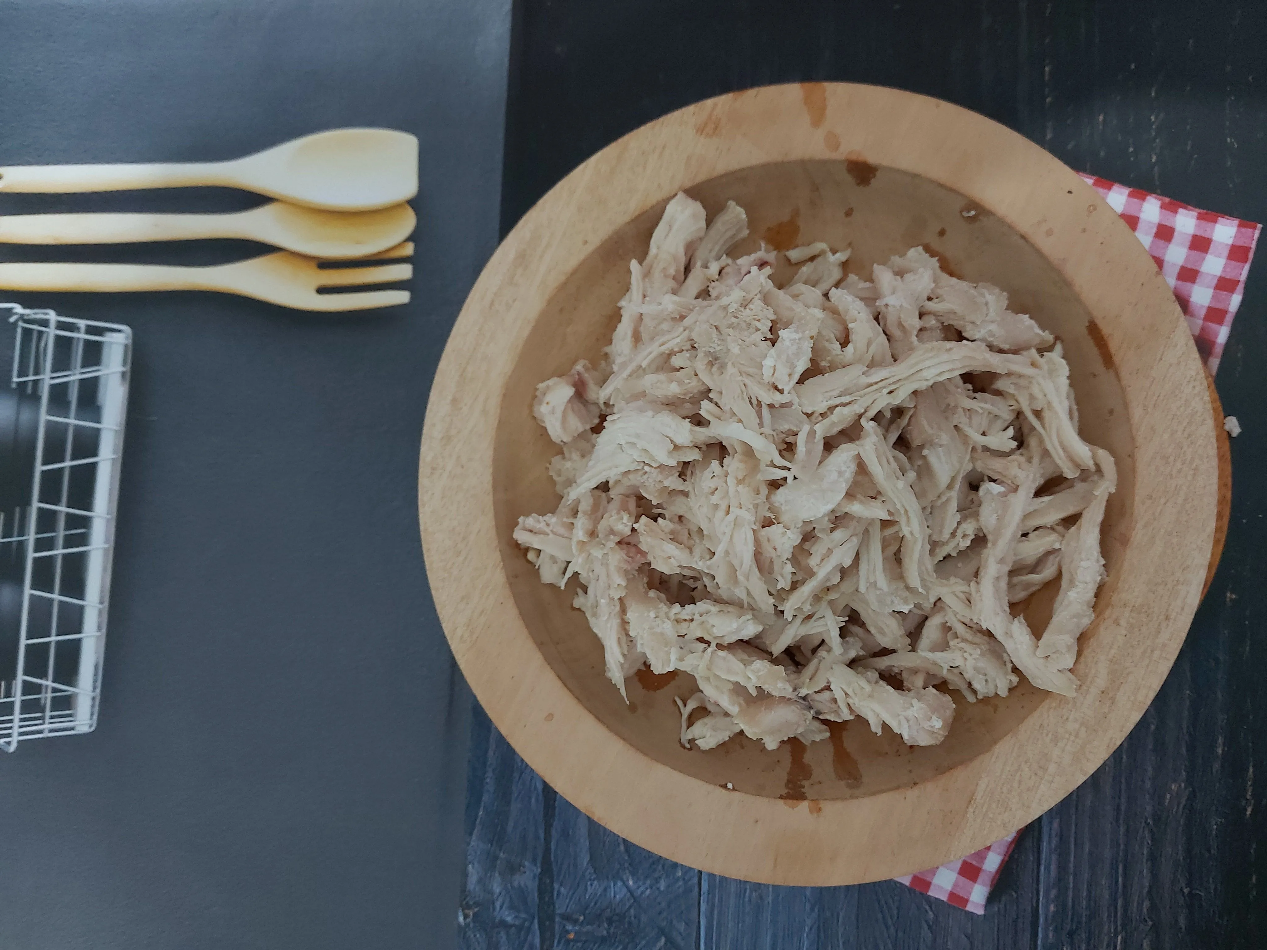 Step 2 Ayam Suwir Pedas Kemangi