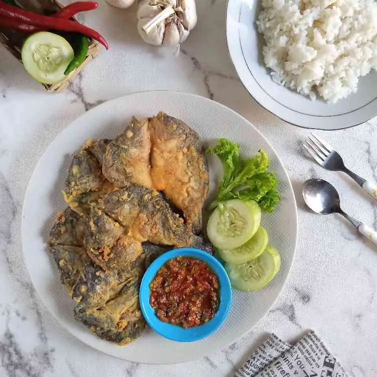 Mujaer Goreng Tepung Sambal Bawang #1Resep1NasiBungkus
