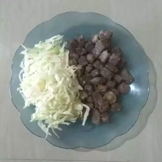 Step 2 Nasi Goreng Daging Vegetarian