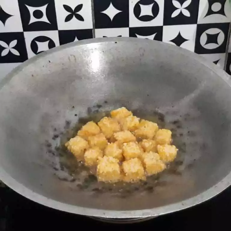 Step 7 Nugget Mie Saus Kecap